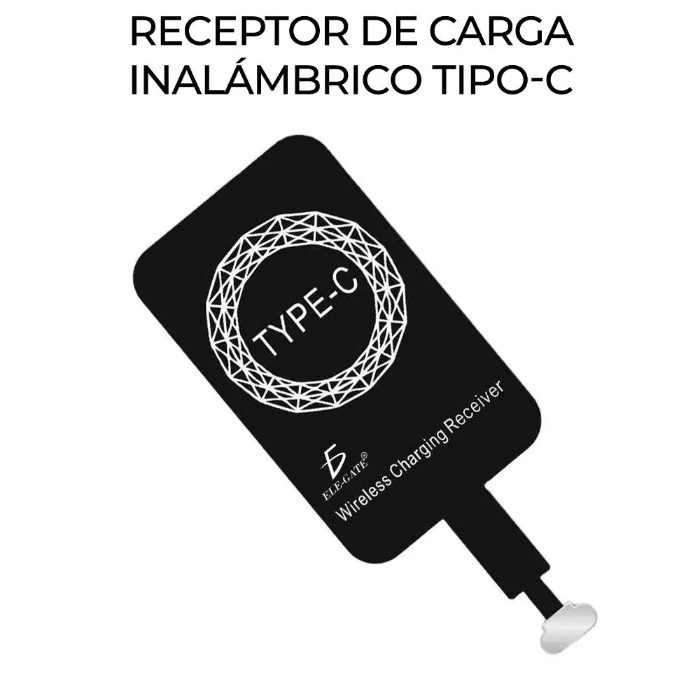 ELE-GATE Qi Wireless Charging Receiver CON.63.TYPEC Universal Type-C Interface Mobile Phone Accessory Merch Eternally