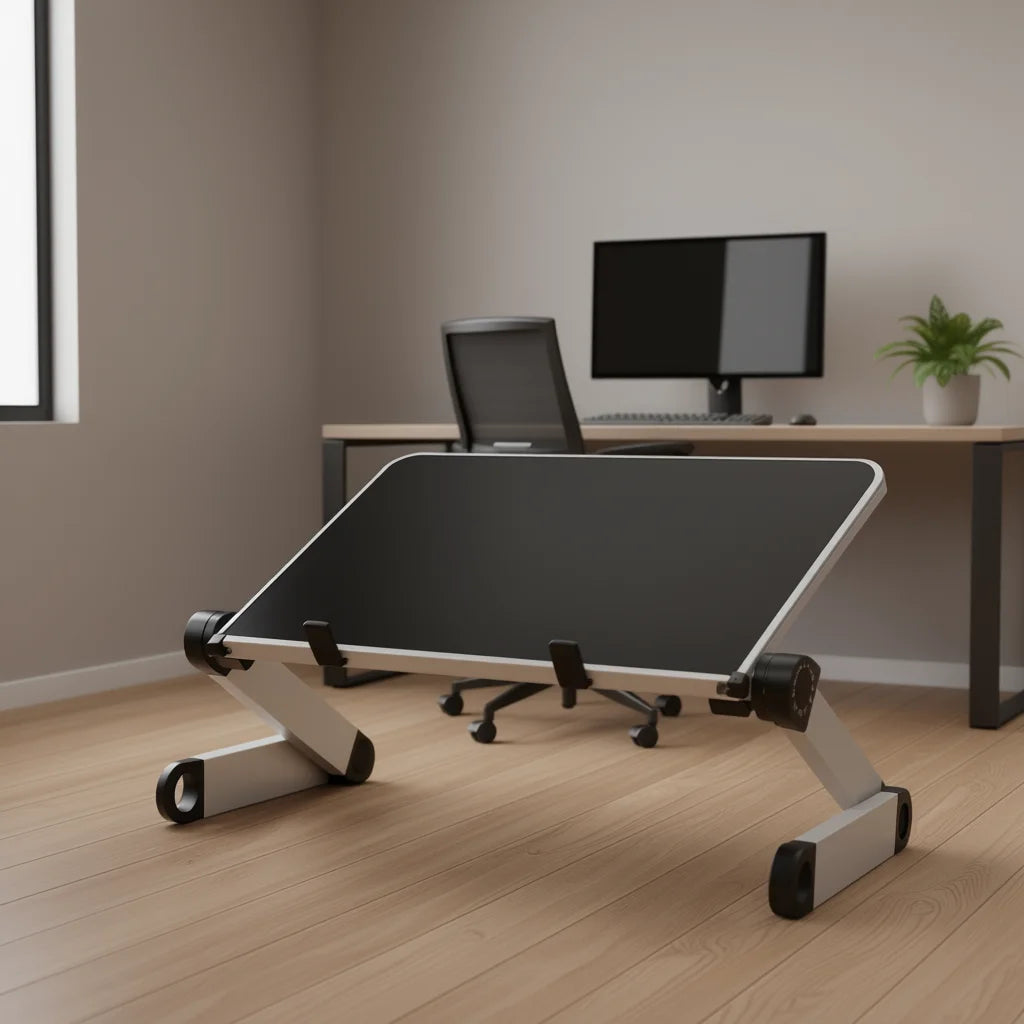 Modern Traditional Computer Desk Aluminum Office Furniture Freestanding Durable Design 16762 Home Office Workspace Merch Eternally