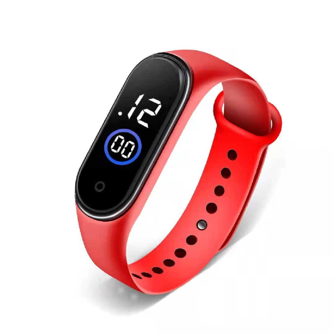 New Led Digital Watch Bracelet M4 Waterproof Fashion Digital Sports Model Kidsren's Student Led Digital Watch Manufacturer Merch Eternally