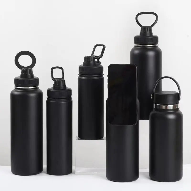 Cross-border Hot Sale 32oz/40oz/25oz/18oz Space Pot Double Layer 304 Thermos Large Capacity Water Cup Merch Eternally