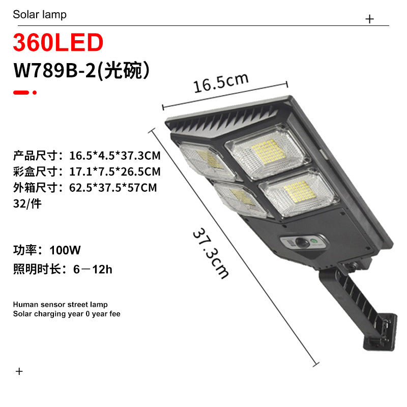 Outdoor Solar Lights Outdoor Garden Lights Home Enclosing Wall Lights Motion Sensor Lights Garage Villa Lighting Street Lights Merch Eternally