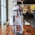 Water Cup, Super Large Capacity, High Appearance, Ton-Ton Barrel, Outdoor Sports Straw Cup, New Scale Cup, High Temperature Resistant Kettle Merch Eternally