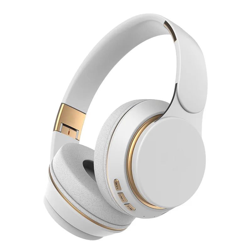 Headphones Bluetooth Wireless Headsets With Mic Music Gaming Sports Earpieces Great Bass Earphones Foldable Support TF SD-Card Merch Eternally