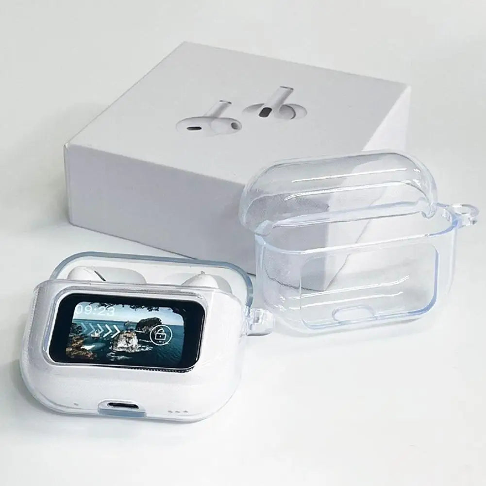 Transparent Silicone Cover For A9PRO Headphones Protective Case Anti-fall Shockproof Dustproof Wireless Earphones Shell Case Merch Eternally
