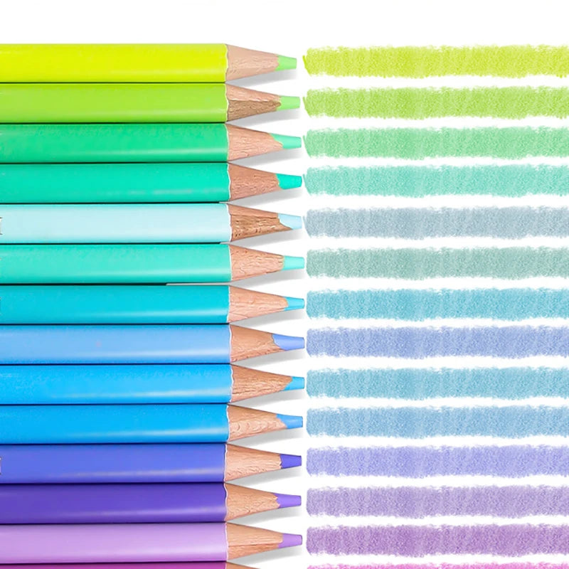 48/72/120/160/180 Colors Pencils Set Watercolor Pencils Professional Oil Wood Soft Pencil For School Drawing Sketch Art Supplies Merch Eternally