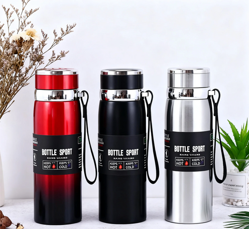 1L Thermal Water Bottle Keep Cold and Hot Water Bottle Thermos for Water Tea Coffee Vacuum Flasks Stainless Steel Thermos Bottle Merch Eternally