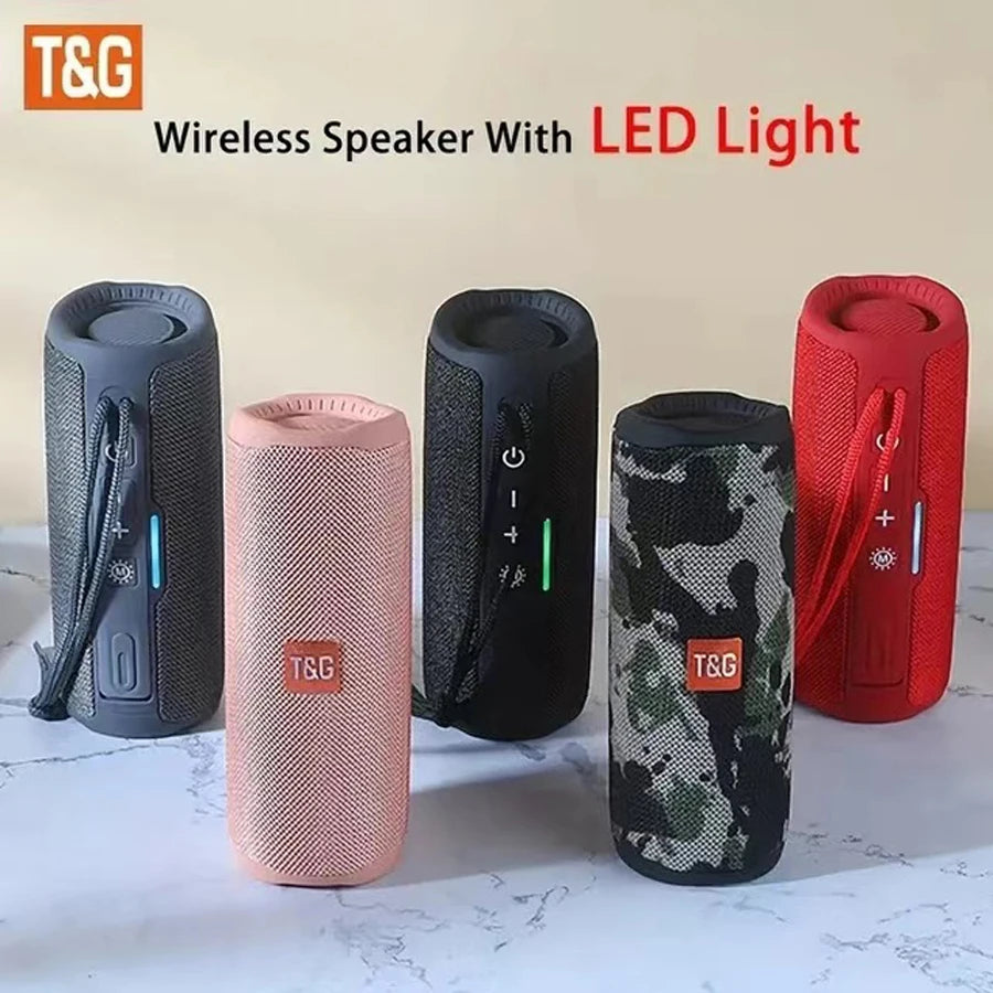 Wireless Portable Bluetooth Speaker Subwoofer Radio FM Music Sound Box Blutooth For Bocina Acoustics Handsfree Hifi Caixa De Som Merch Eternally