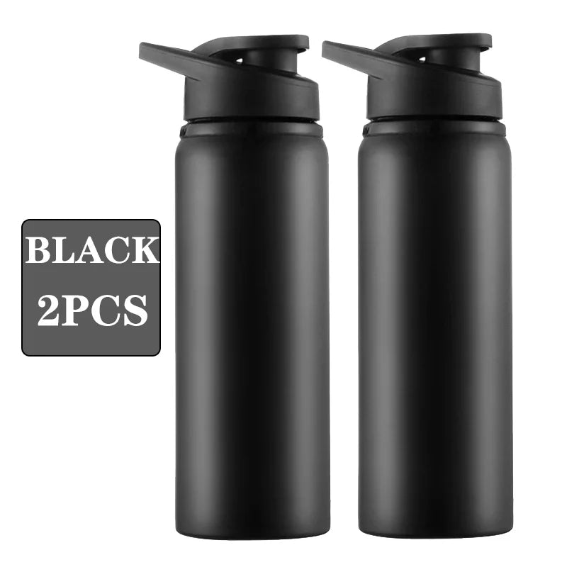 Metal Portable Water Bottle Leakproof Reusable Outdoor Sports Cup for Cycling Hiking Gym Halloween Gift Christmas Gift Travel Merch Eternally