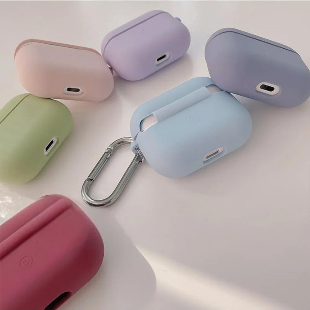 Shockproof  Liquid Silicone Gel Wireless Earphone Accessories Cover Case Fit For AirPods 1 2 3 4 Pro3 Pro2 All Around Protection Merch Eternally
