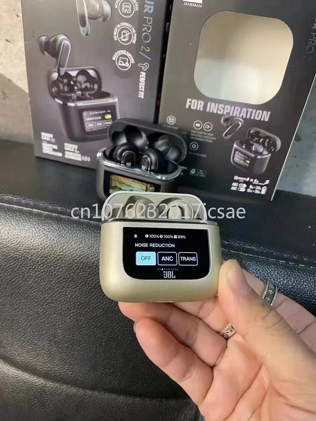 JBL Tour pro 2 Original True Wireless Bluetooth Earphones Stereo Sports Headphones with Smart LCD Screen HK Version Merch Eternally