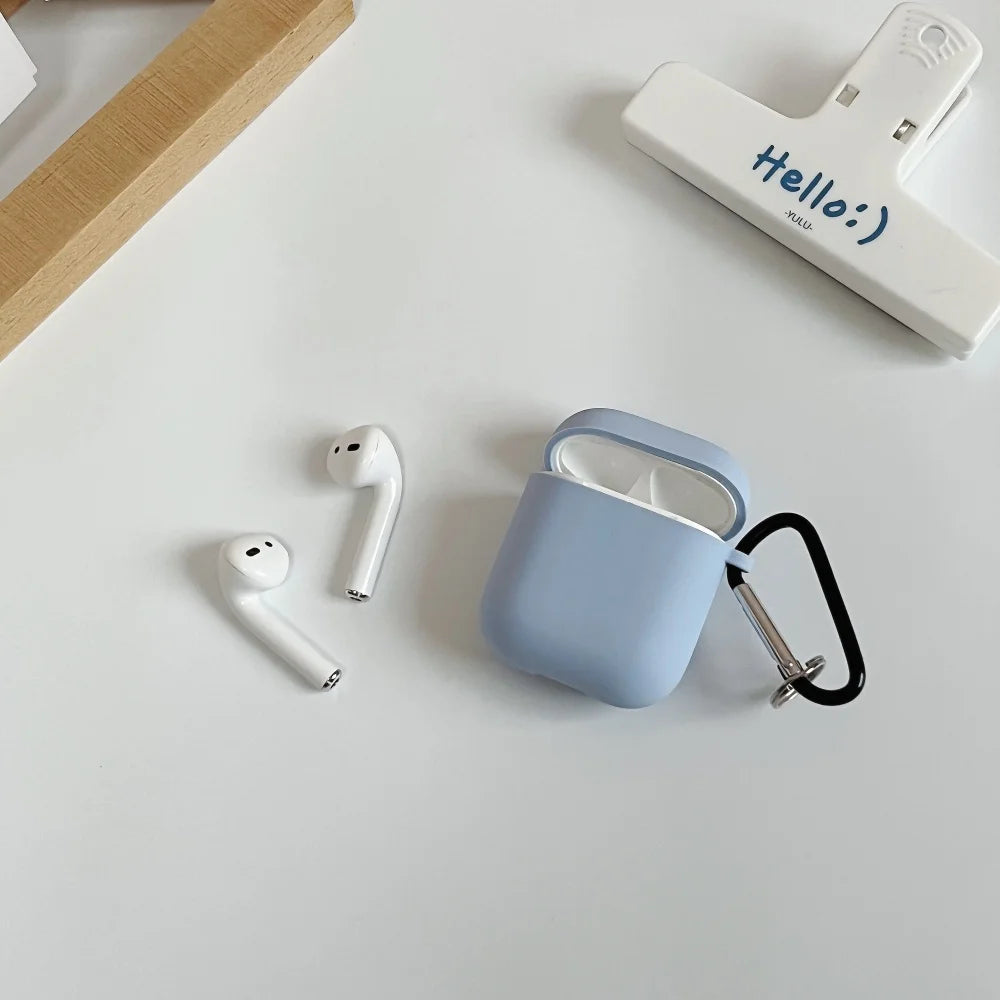 Shockproof  Liquid Silicone Gel Wireless Earphone Accessories Cover Case Fit For AirPods 1 2 3 4 Pro3 Pro2 All Around Protection Merch Eternally