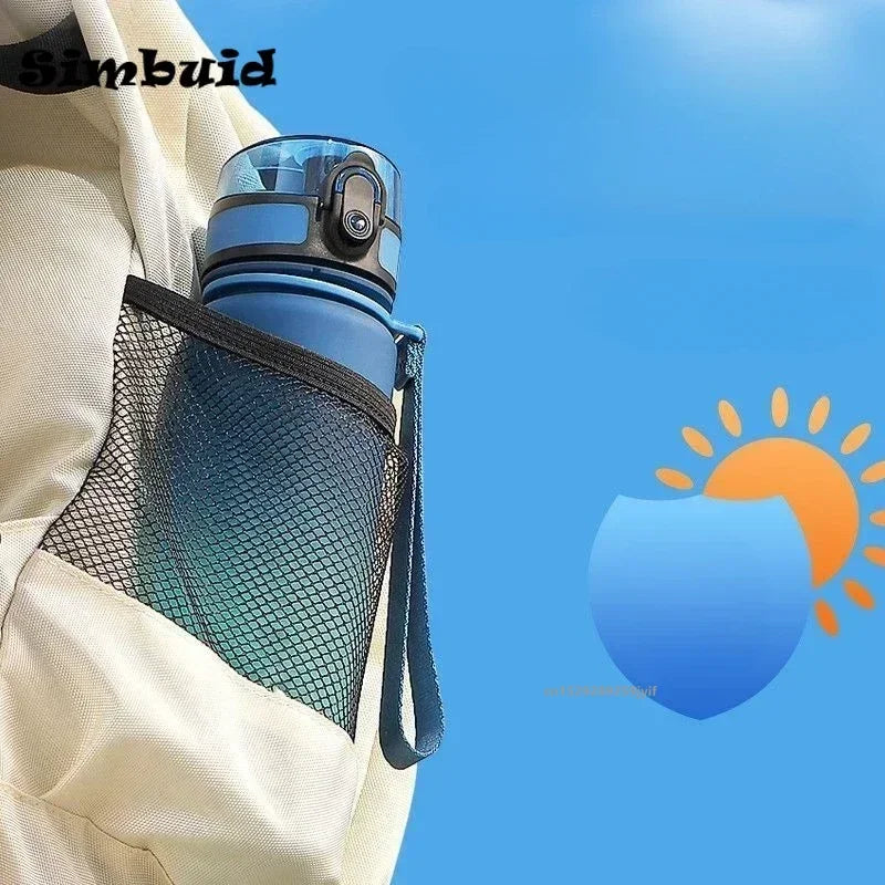 1 Liter Large Capacity Sports Water Bottle Leak Proof Colorful Plastic Cup Drinking Outdoor Travel Portable Gym Fitness Jugs Merch Eternally