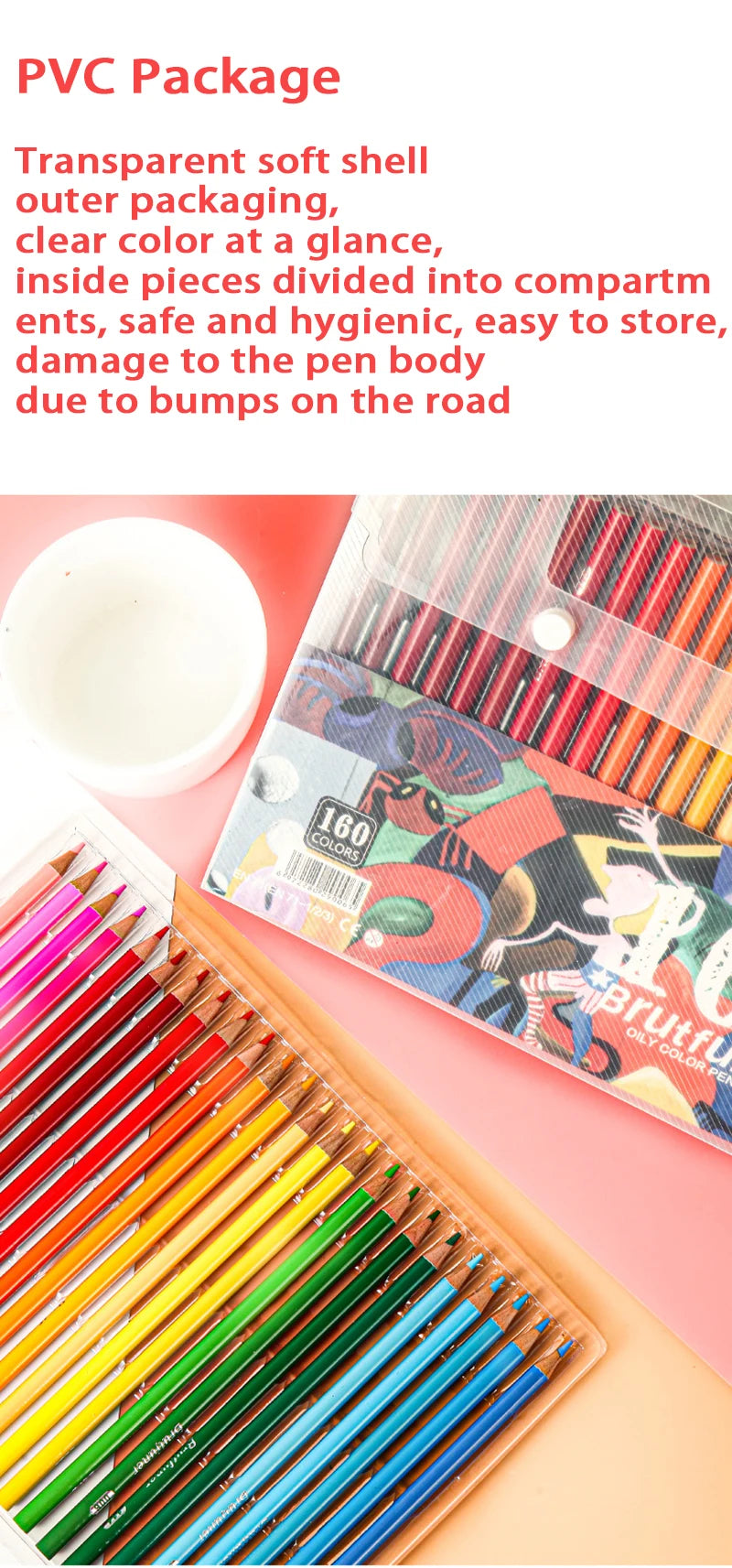 48/72/120/160/180 Colors Pencils Set Watercolor Pencils Professional Oil Wood Soft Pencil For School Drawing Sketch Art Supplies Merch Eternally