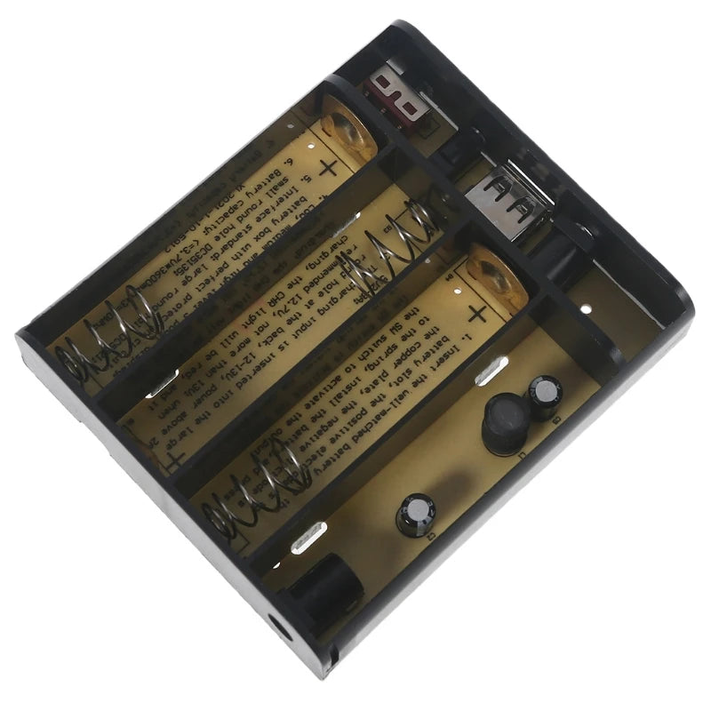 A0KB DIY 5V USB 9V 12V 5.5x2.1mm Uninterrupted Backup UPS Power Supply Box for Wireless Router Tablet Smartphone Home Camera Merch Eternally