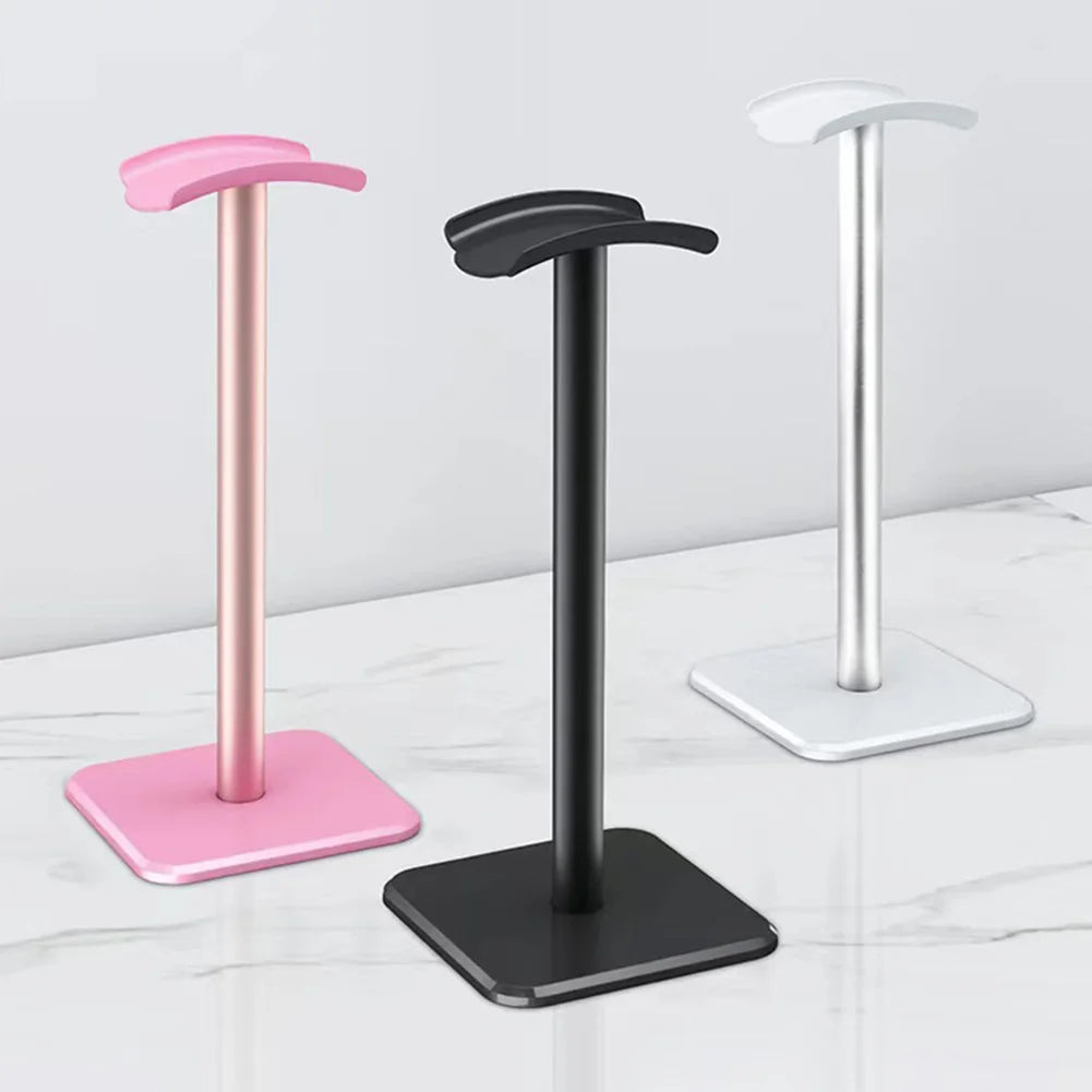 Aluminium Alloy Vertical Headset Stand Headphone Bracket Universal Earphone Display Rack Hanger for AirPods Max/Beats/Bose Merch Eternally