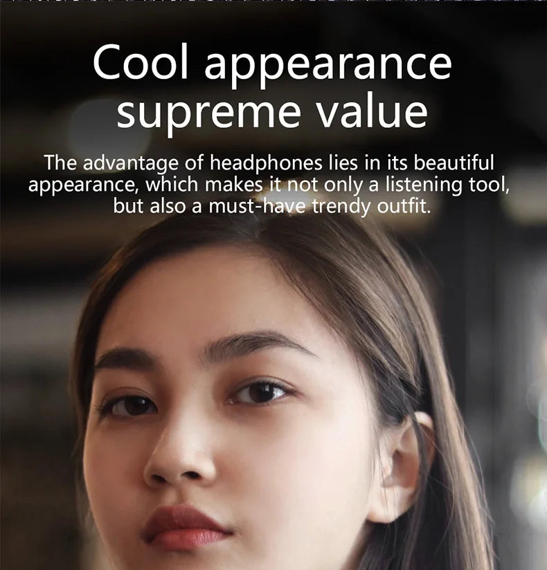 Headphones Bluetooth Wireless Headsets With Mic Music Gaming Sports Earpieces Great Bass Earphones Foldable Support TF SD-Card Merch Eternally