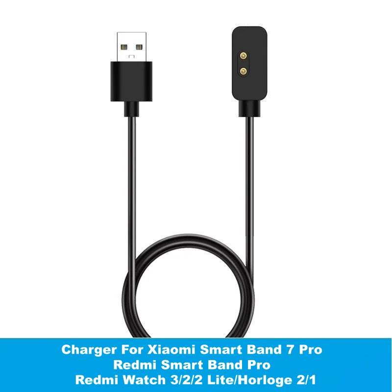 Magnetic Charger for Redmi Watch 3/2/2 Lite, Horloge 2, Watch 1,Redmi Smart Band Pro, Xiaomi Smart Band 7 Pro USB Charging Cable Merch Eternally