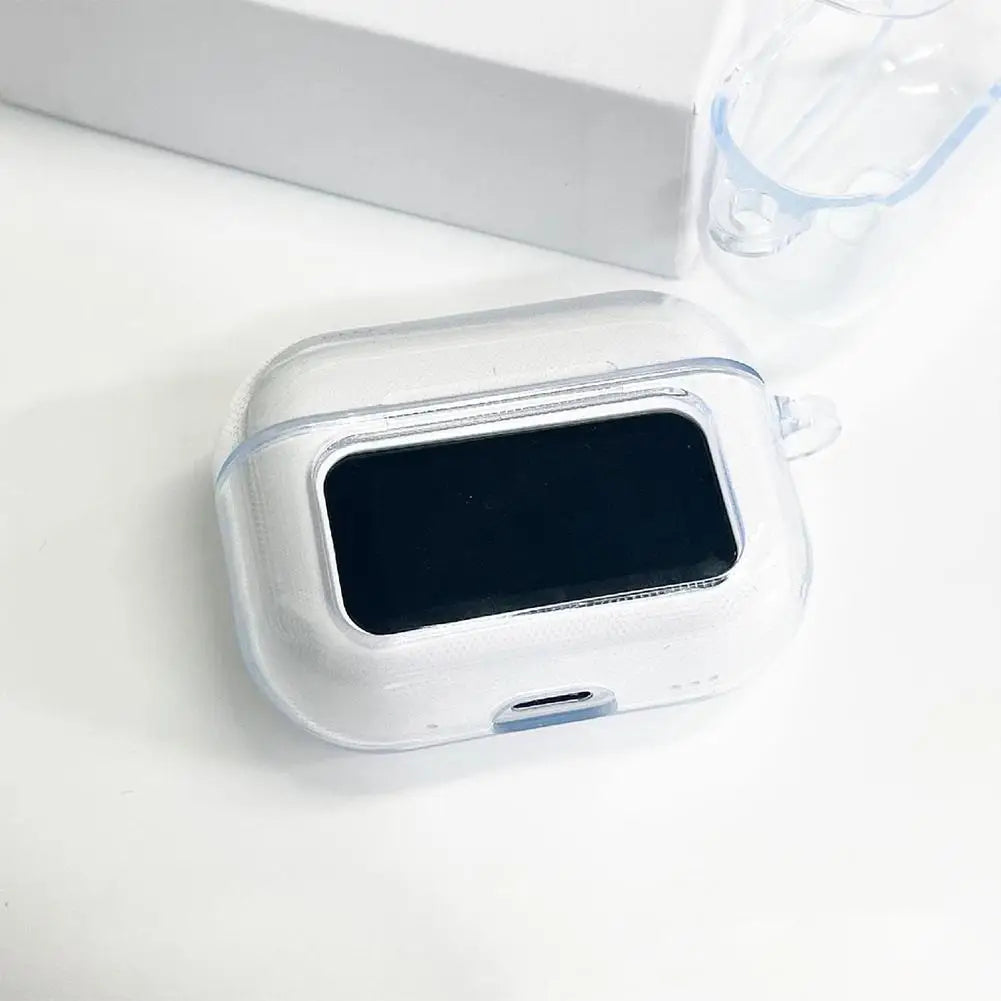 Transparent Silicone Cover For A9PRO Headphones Protective Case Anti-fall Shockproof Dustproof Wireless Earphones Shell Case Merch Eternally