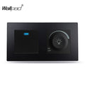EU Wallpad Incandescent Halogen Light Dimmer Switch Rotary Knob Adjustable Brightness Controller Plastic Frame for LED Bulb Merch Eternally