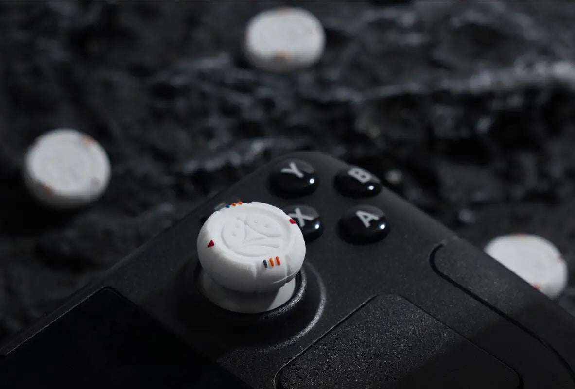 Skull Silicone Soft Thumb Stick Grip Cap Joystick Cover For Valve Steam Deck Oled / ASUS ROG Ally X Game Console Thumbstick Case Merch Eternally