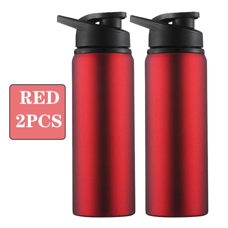 Metal Portable Water Bottle Leakproof Reusable Outdoor Sports Cup for Cycling Hiking Gym Halloween Gift Christmas Gift Travel Merch Eternally
