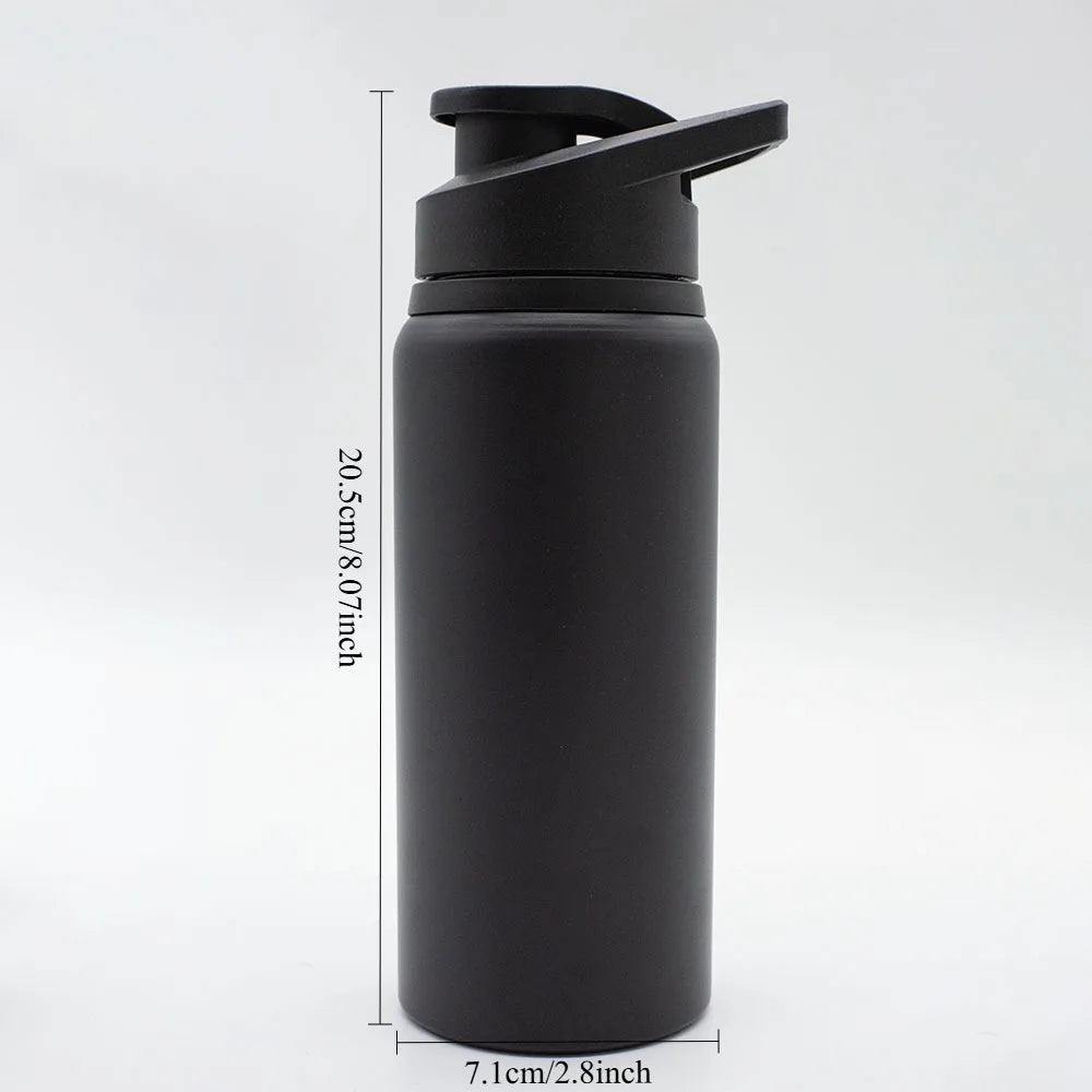 Metal Portable Water Bottle Leakproof Reusable Outdoor Sports Cup for Cycling Hiking Gym Halloween Gift Christmas Gift Travel Merch Eternally