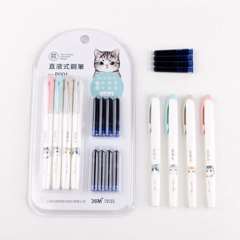 Cat Fountain Pen Merch Eternally