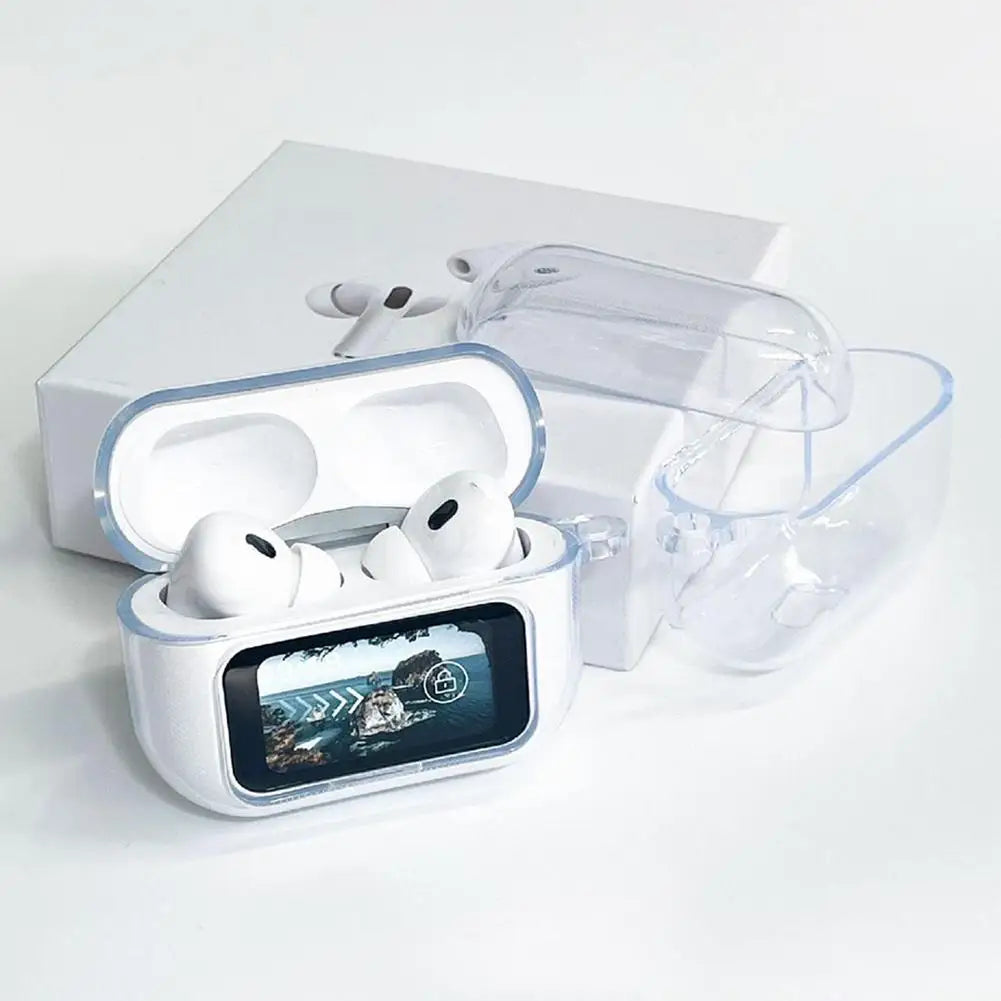 Transparent Silicone Cover For A9PRO Headphones Protective Case Anti-fall Shockproof Dustproof Wireless Earphones Shell Case Merch Eternally