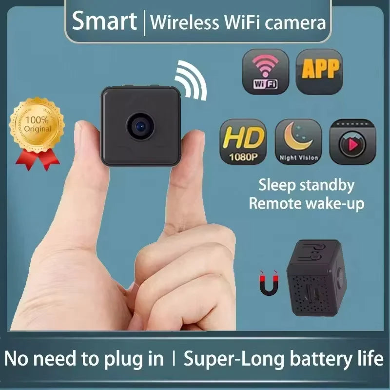 2026 New X6D Mini Camera Portable Installation Simple Rechargeable Battery Baby Pet Care Hidden Camera Merch Eternally