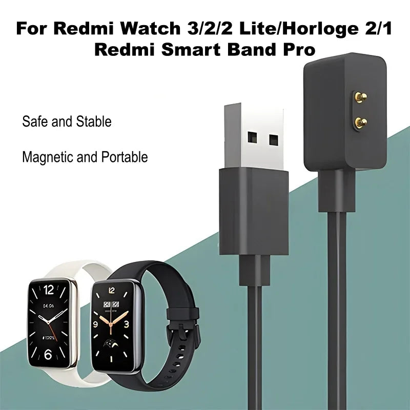 Magnetic Charger for Redmi Watch 3/2/2 Lite, Horloge 2, Watch 1,Redmi Smart Band Pro, Xiaomi Smart Band 7 Pro USB Charging Cable Merch Eternally
