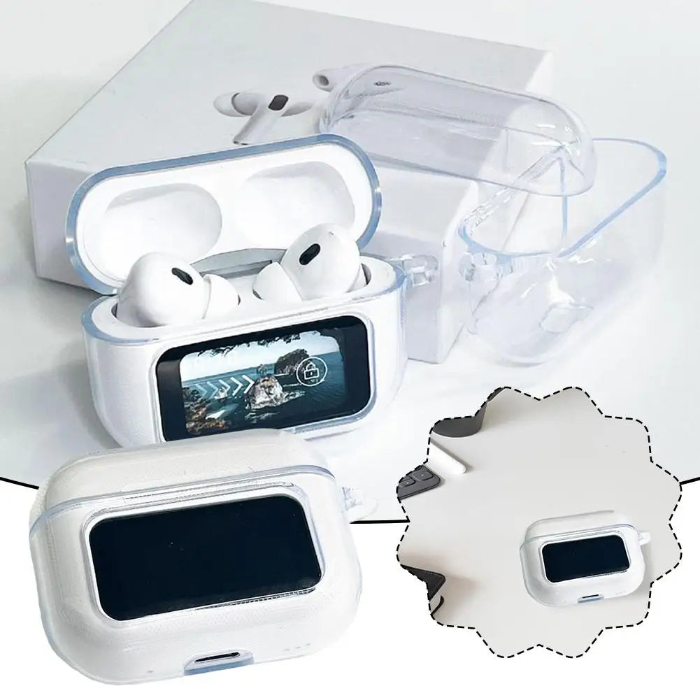 Transparent Silicone Cover For A9PRO Headphones Protective Case Anti-fall Shockproof Dustproof Wireless Earphones Shell Case Merch Eternally