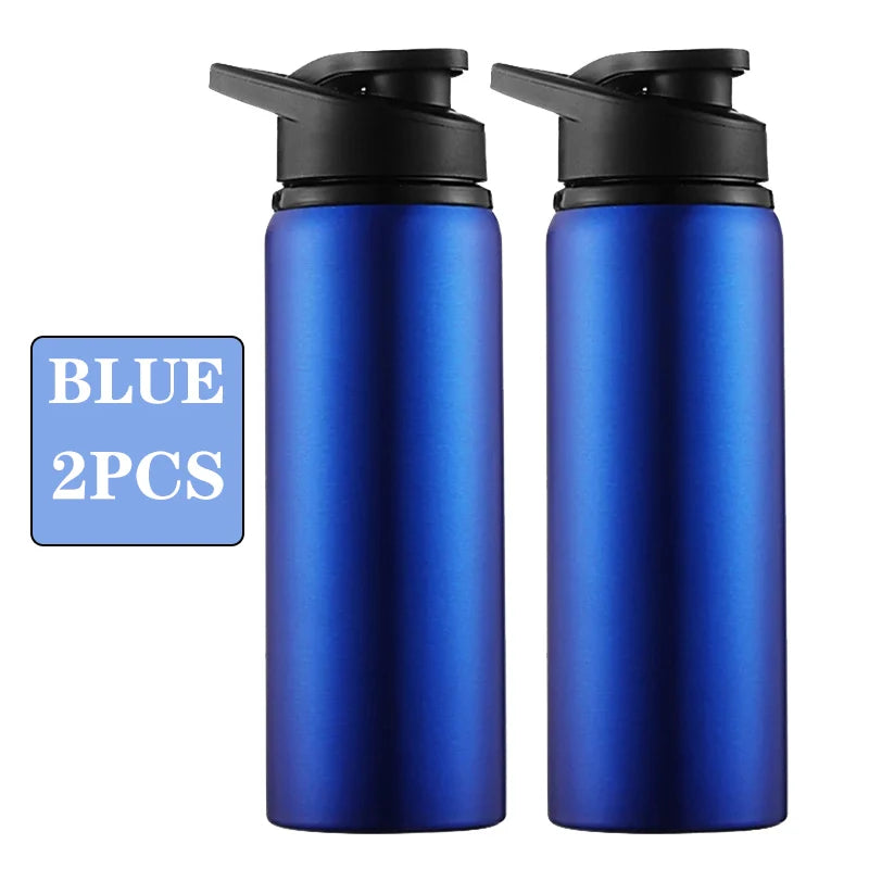 Metal Portable Water Bottle Leakproof Reusable Outdoor Sports Cup for Cycling Hiking Gym Halloween Gift Christmas Gift Travel Merch Eternally