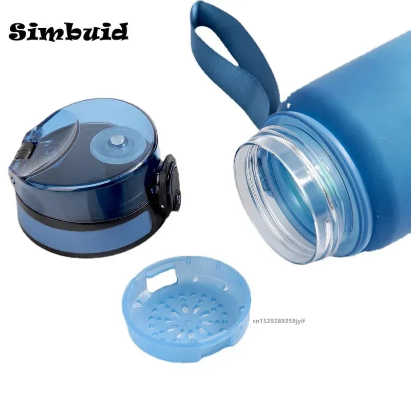 1 Liter Large Capacity Sports Water Bottle Leak Proof Colorful Plastic Cup Drinking Outdoor Travel Portable Gym Fitness Jugs Merch Eternally