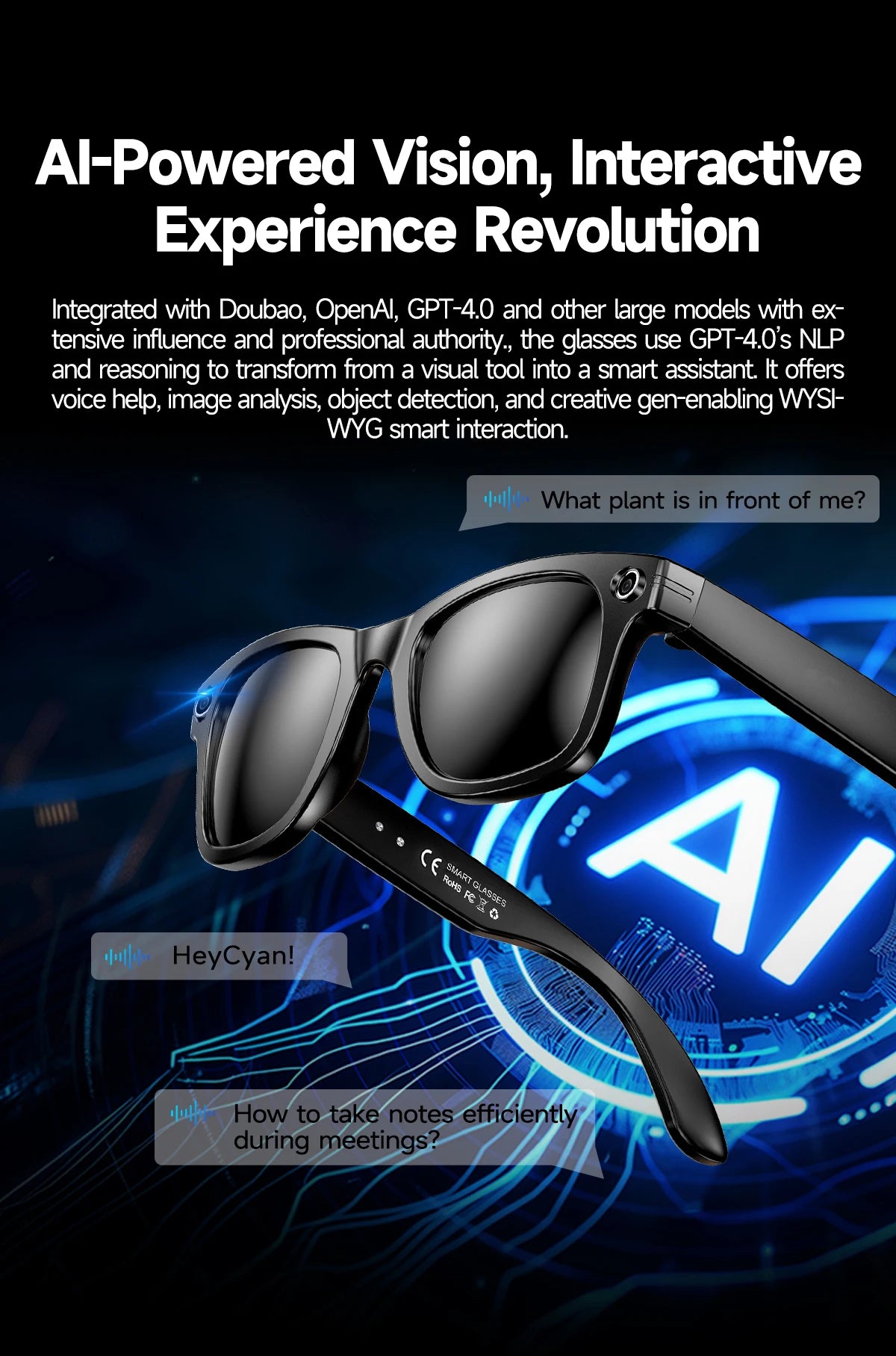 AI Smart Glasses Merch Eternally
