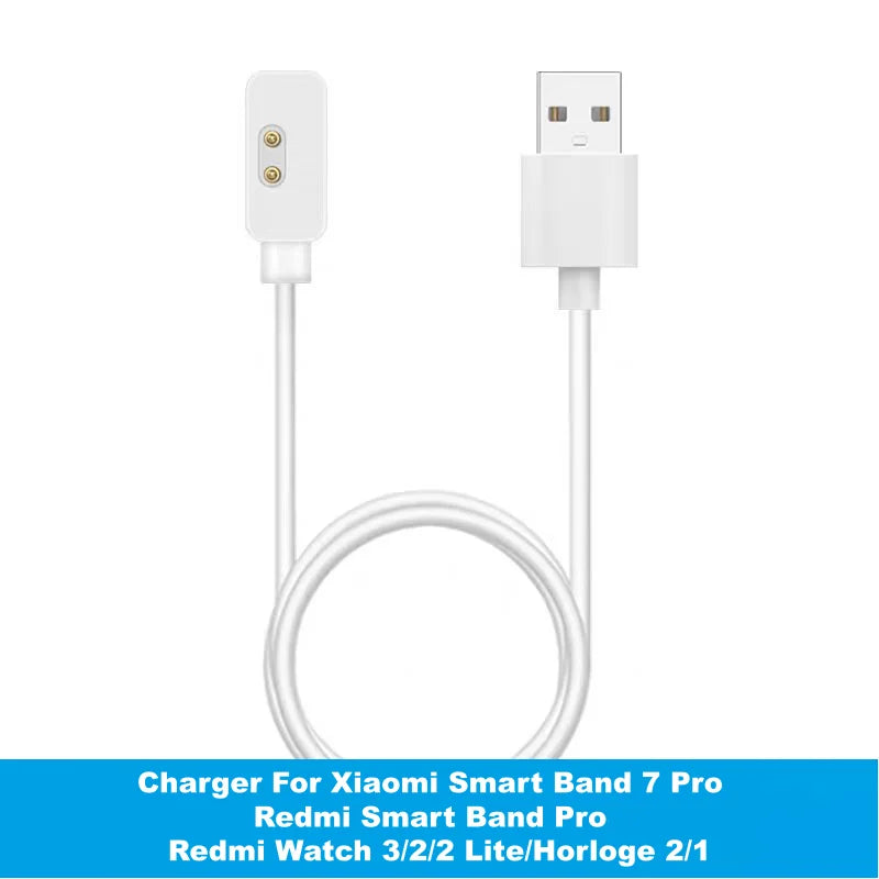 Magnetic Charger for Redmi Watch 3/2/2 Lite, Horloge 2, Watch 1,Redmi Smart Band Pro, Xiaomi Smart Band 7 Pro USB Charging Cable Merch Eternally