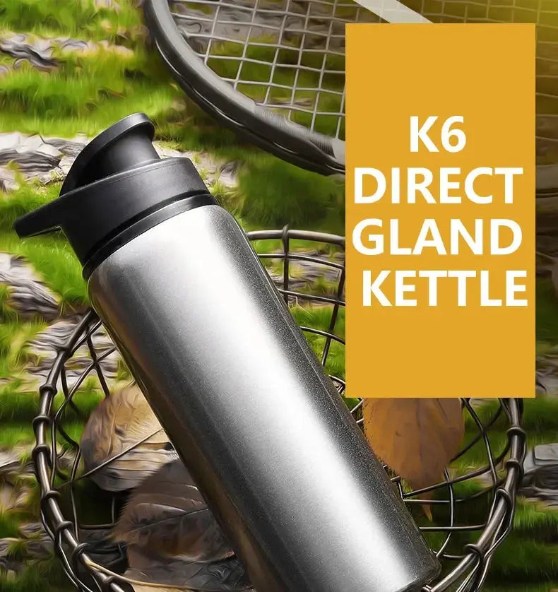 Metal Portable Water Bottle Leakproof Reusable Outdoor Sports Cup for Cycling Hiking Gym Halloween Gift Christmas Gift Travel Merch Eternally