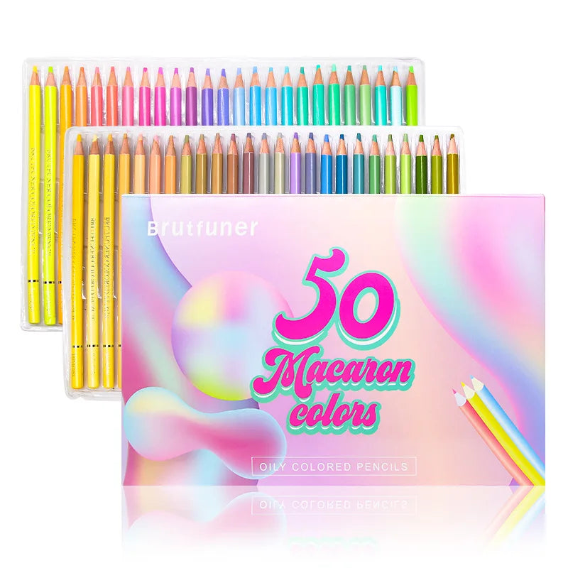 48/72/120/160/180 Colors Pencils Set Watercolor Pencils Professional Oil Wood Soft Pencil For School Drawing Sketch Art Supplies Merch Eternally