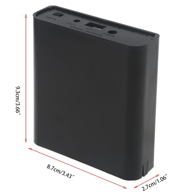 A0KB DIY 5V USB 9V 12V 5.5x2.1mm Uninterrupted Backup UPS Power Supply Box for Wireless Router Tablet Smartphone Home Camera Merch Eternally