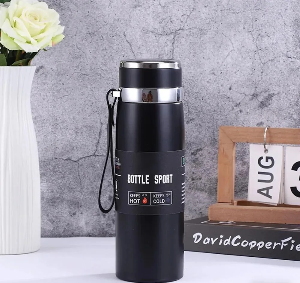 1L Thermal Water Bottle Keep Cold and Hot Water Bottle Thermos for Water Tea Coffee Vacuum Flasks Stainless Steel Thermos Bottle Merch Eternally