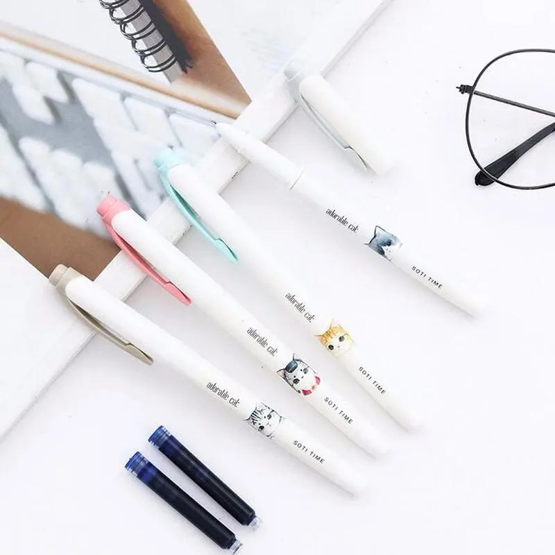 Cat Fountain Pen Merch Eternally