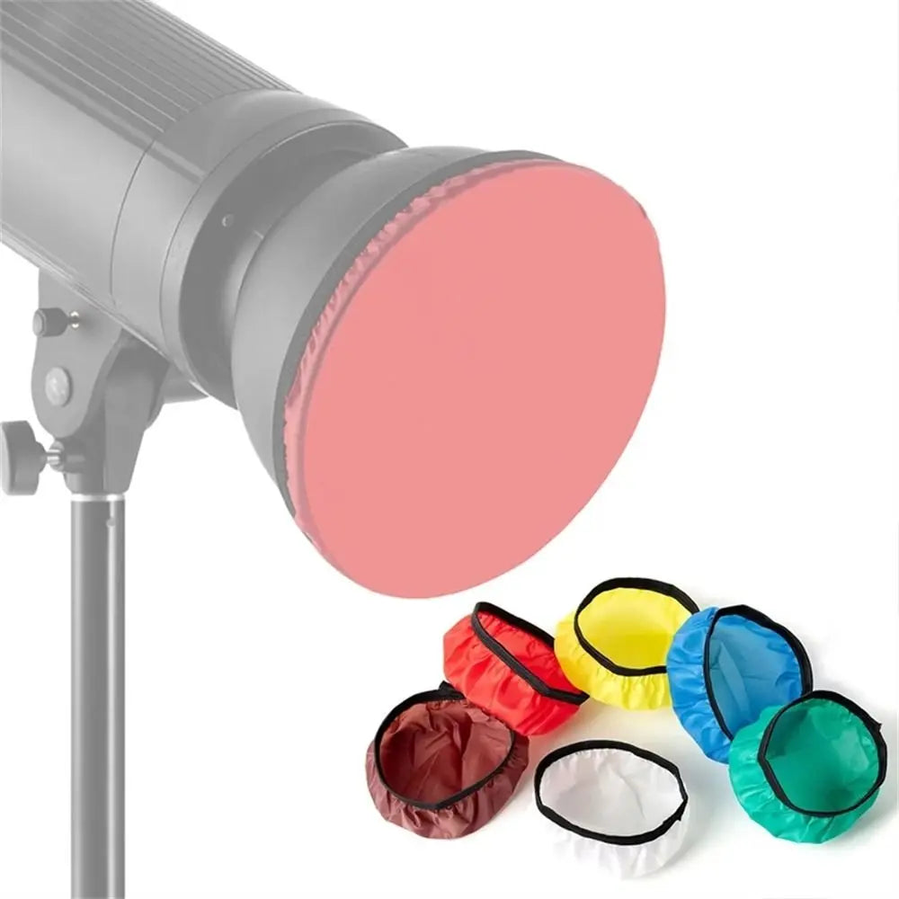 Soft Light Diffuser Sock 7" 18cm Soft Light Protective Cover Studio Strobe Bowen Mount Standard Reflector Photography Flash 55 ° Merch Eternally