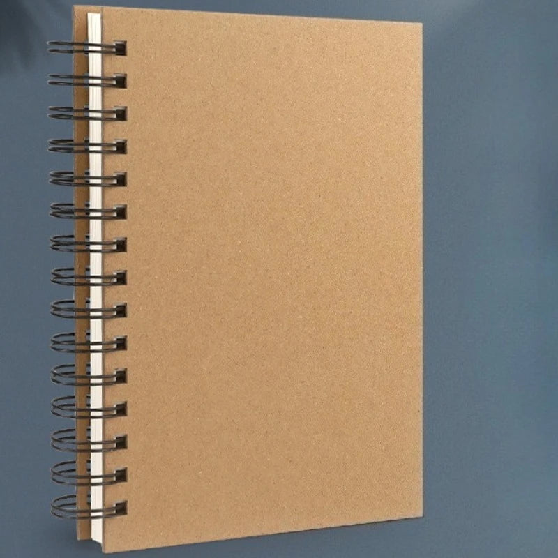 Vintage Loose Leaf Notebook, Watercolor Drawing Book, Multipurpose Scrapbooking Journal, Ideal for Thanksgiving/Christmas Gift. Merch Eternally