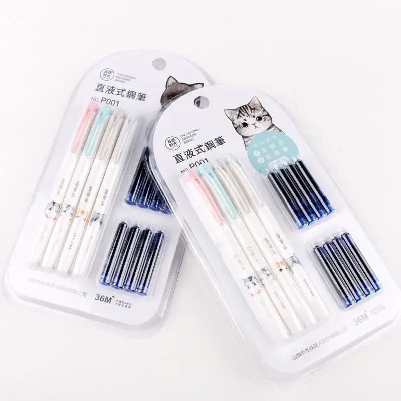 Cat Fountain Pen Merch Eternally