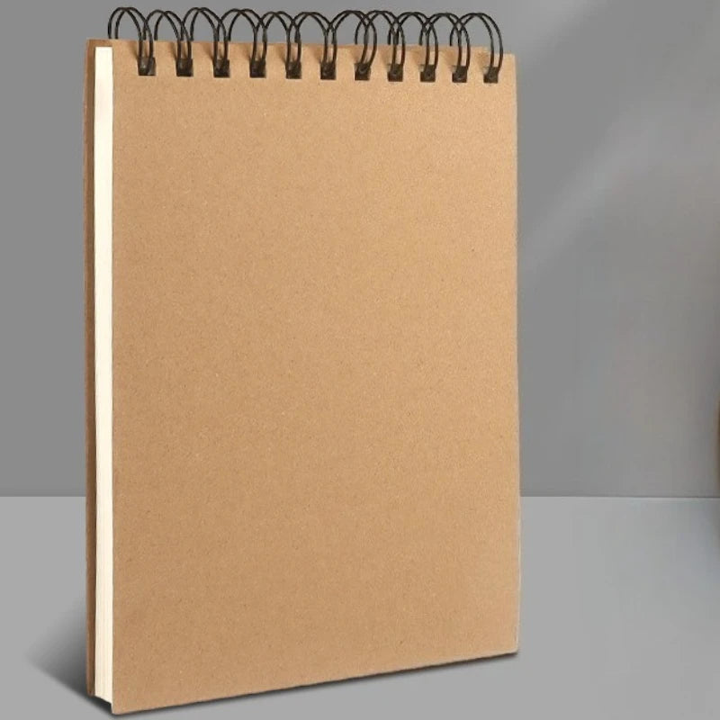 Vintage Loose Leaf Notebook, Watercolor Drawing Book, Multipurpose Scrapbooking Journal, Ideal for Thanksgiving/Christmas Gift. Merch Eternally