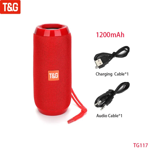 Wireless Portable Bluetooth Speaker Subwoofer Radio FM Music Sound Box Blutooth For Bocina Acoustics Handsfree Hifi Caixa De Som Merch Eternally