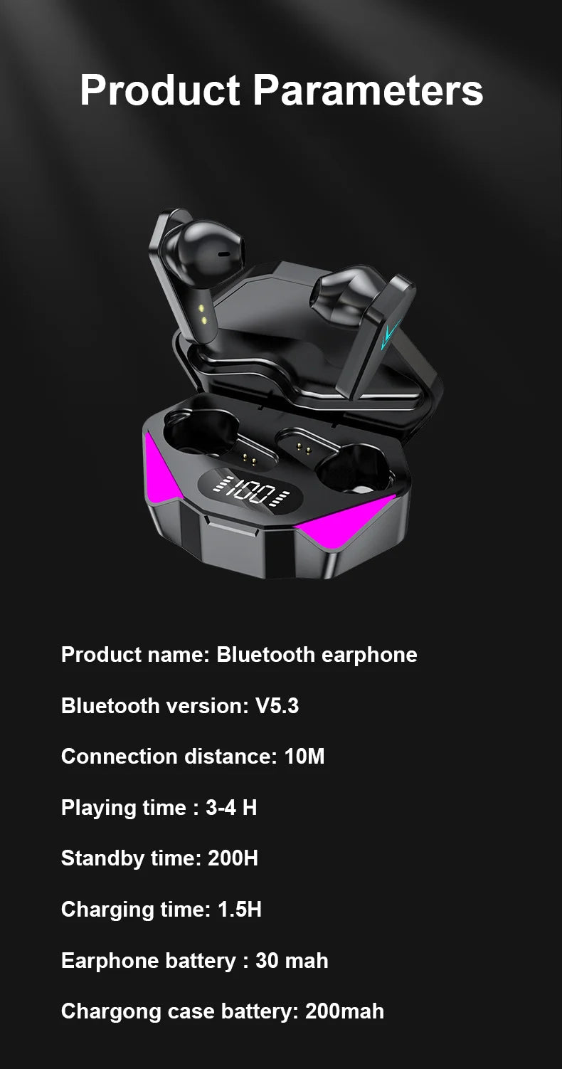 TWS Gaming Earbuds Merch Eternally