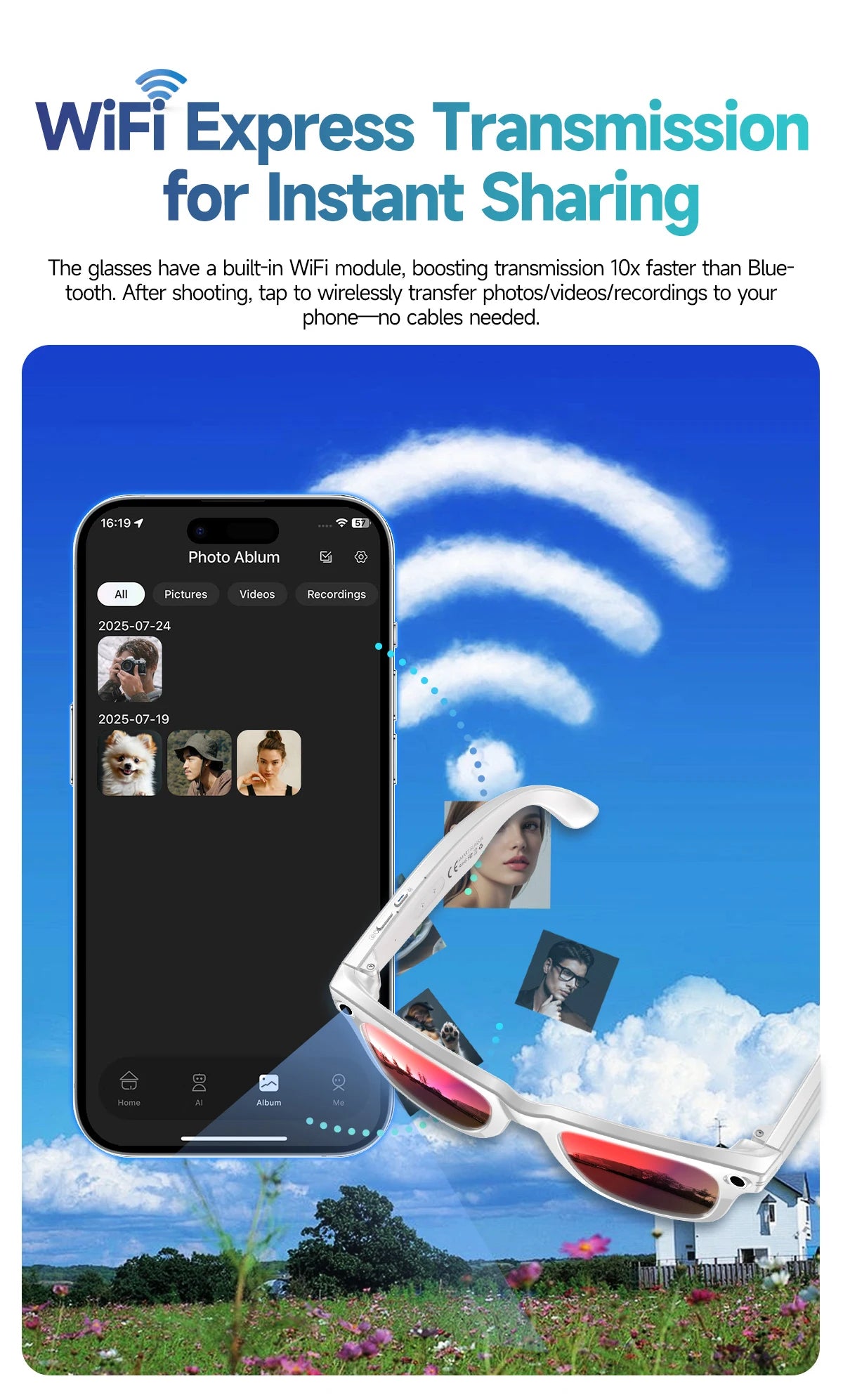 AI Smart Glasses Merch Eternally
