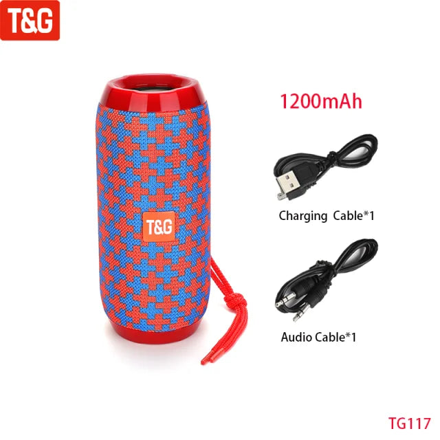 Wireless Portable Bluetooth Speaker Subwoofer Radio FM Music Sound Box Blutooth For Bocina Acoustics Handsfree Hifi Caixa De Som Merch Eternally