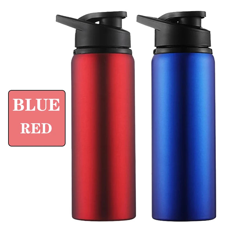 Metal Portable Water Bottle Leakproof Reusable Outdoor Sports Cup for Cycling Hiking Gym Halloween Gift Christmas Gift Travel Merch Eternally
