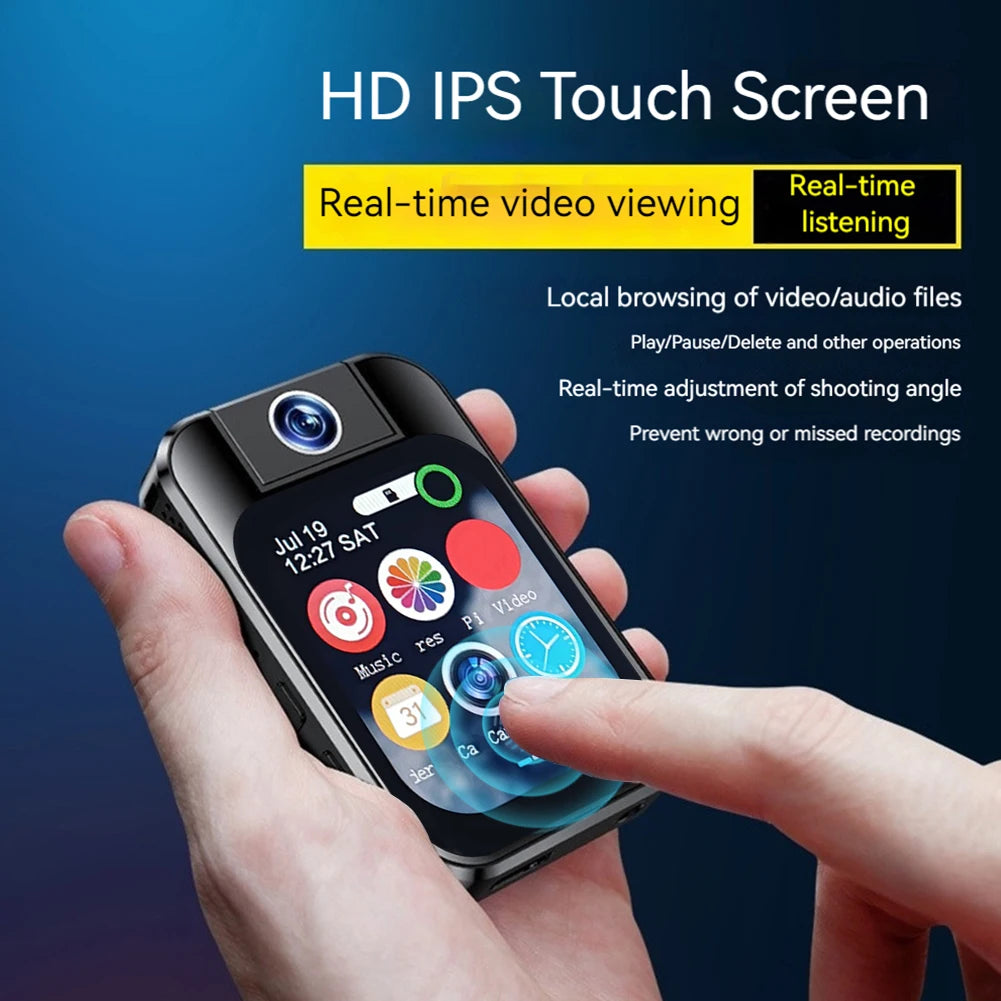 5K Sport Camera 48MP Pocket Action Camera Touch Screen for Photography Beginners Merch Eternally